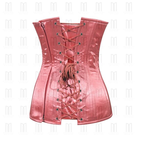 Mohrazi Official Mauve Heavy Boned Overbust Corset | Heart Shape - Picture 3 of 3